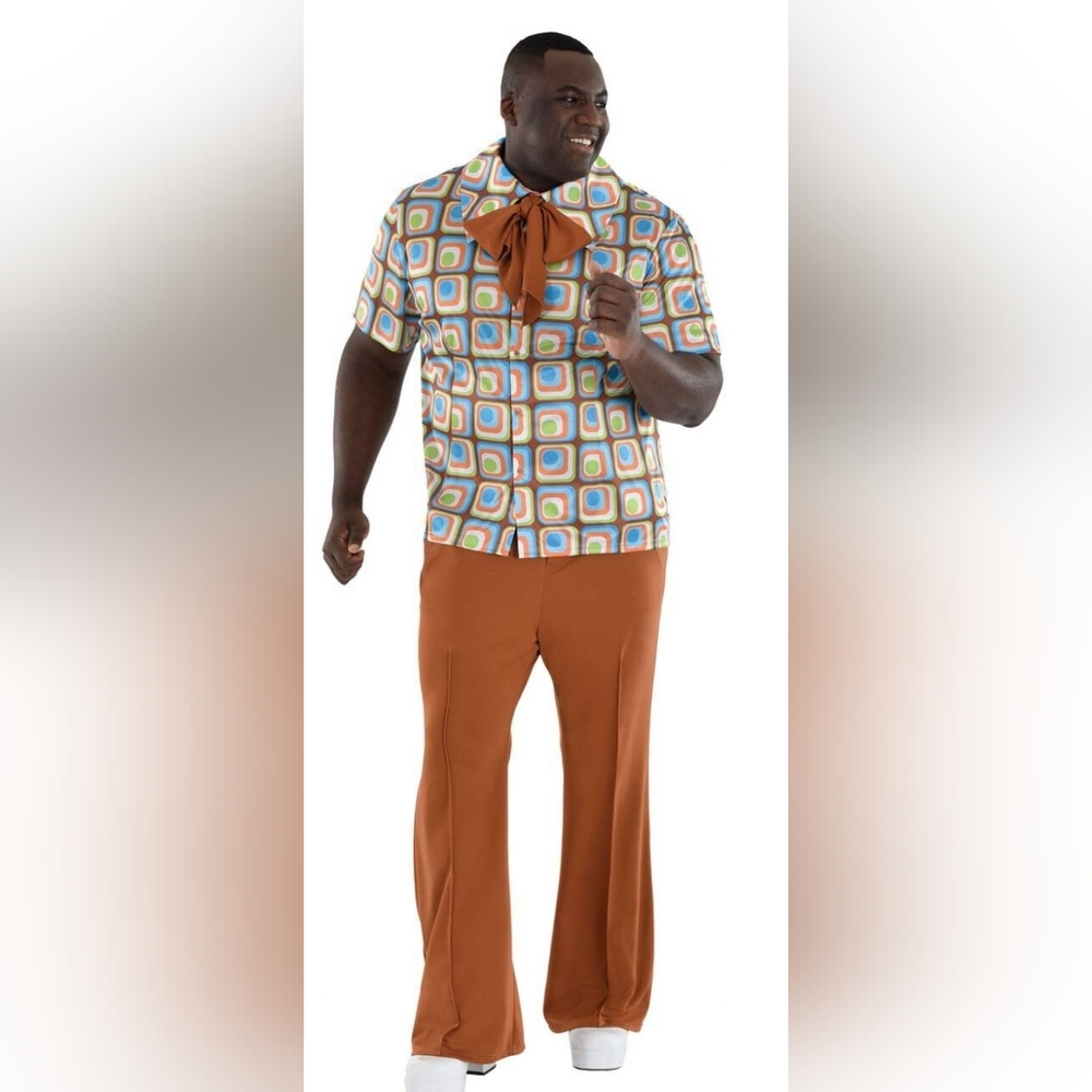 Mens Retro 60s Outfit 2XL